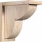 Ekena Millwork Crestline Smooth Corbel w/Backplate, Douglas Fir, 5 1/2"W x 12"D x 12"H COR06X12X12CRE01SDF - alternate 1